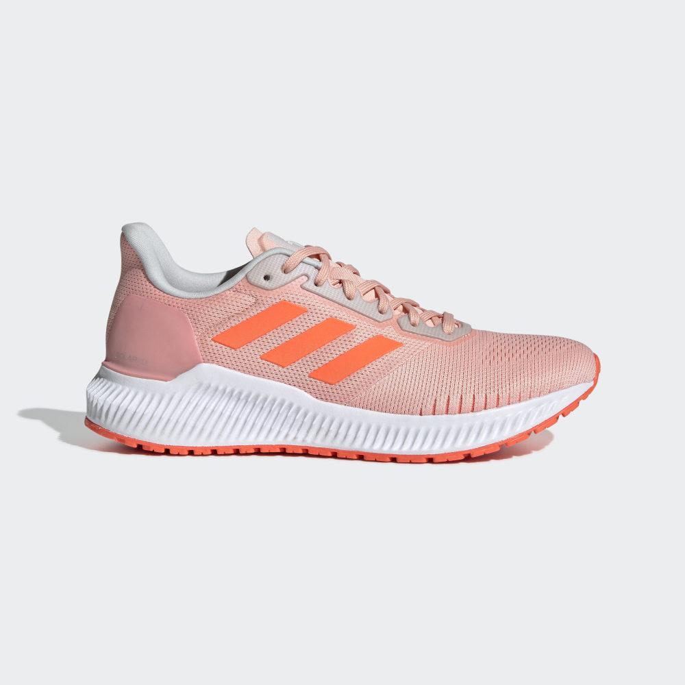 Adidas Women's Solar Ride Walking Shoes Pink/Coral/White Ireland EF1441